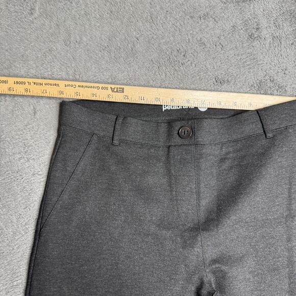 Betabrand Classic Bootcut Dress Pant Yoga Pant Gray Women’s L Petite - Picture 9 of 10